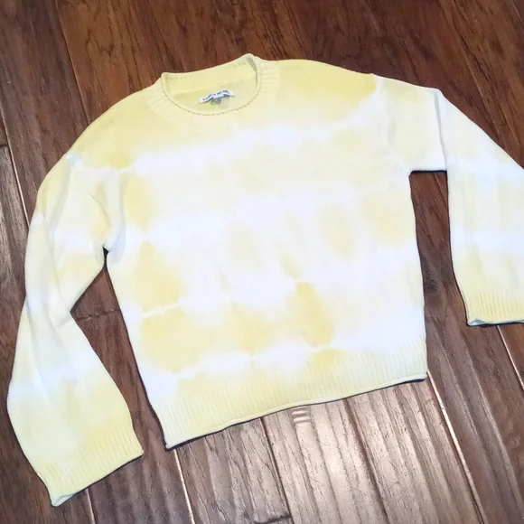 Elizabeth and James Sweaters Elizabeth James Tie Dye Crewneck